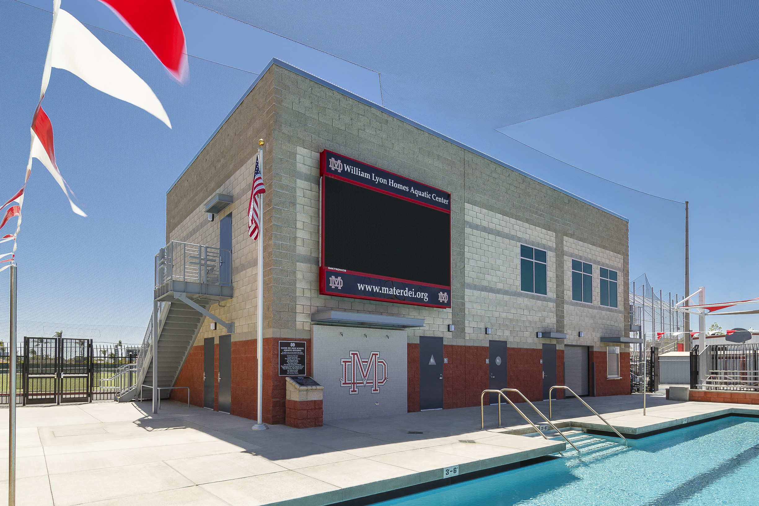 MATER DEI HIGH SCHOOL AQUATIC BUILDING